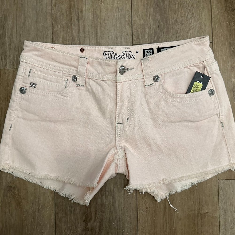 Miss Me Pink Shorts Size 29